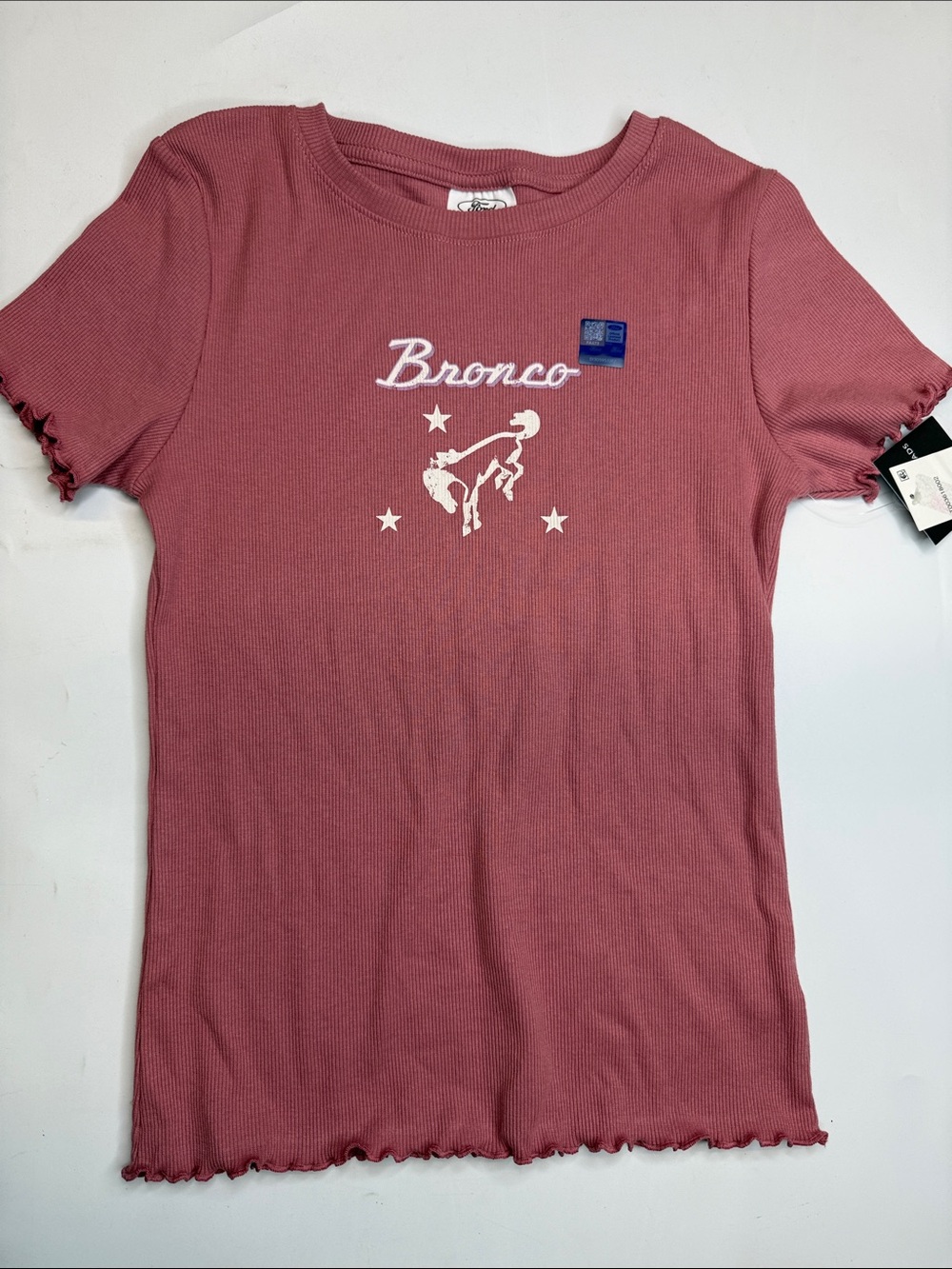 Girls Ford Bronco Tee Shirt size XL (16)
